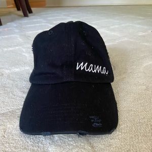Distressed Mama cap